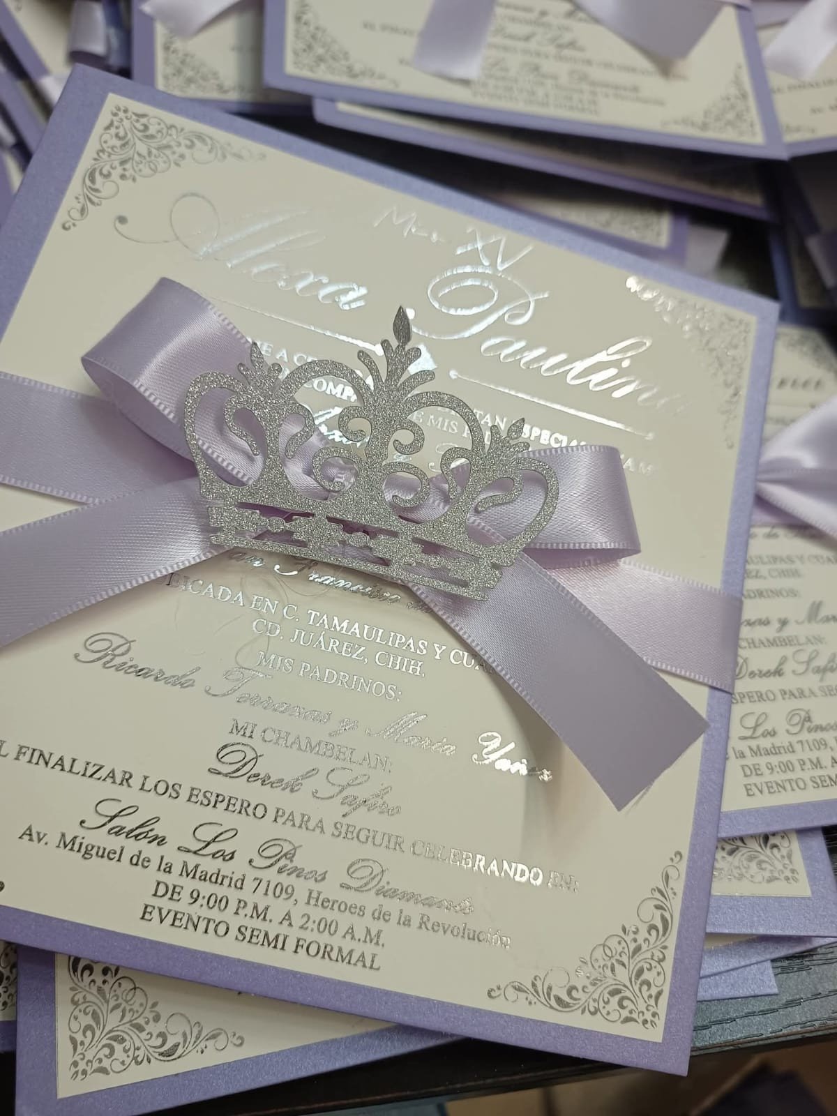 D' ZOAR invitaciones